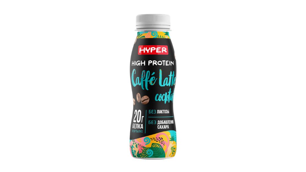 Коктейль молочный Hyper Кофе Латте 0,4% 250 г