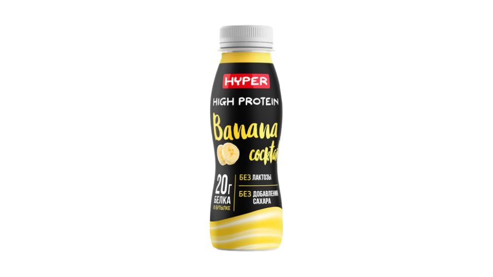 Коктейль EHRMANN Hyper Т3 Банан 0,4% 250г