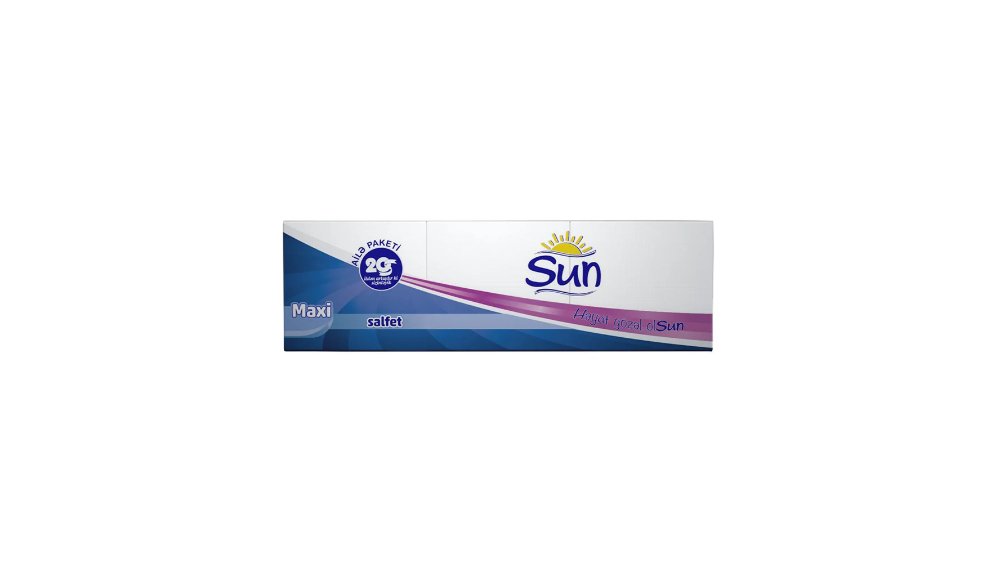 Sun Qutu Salfet 150 Ədədli
