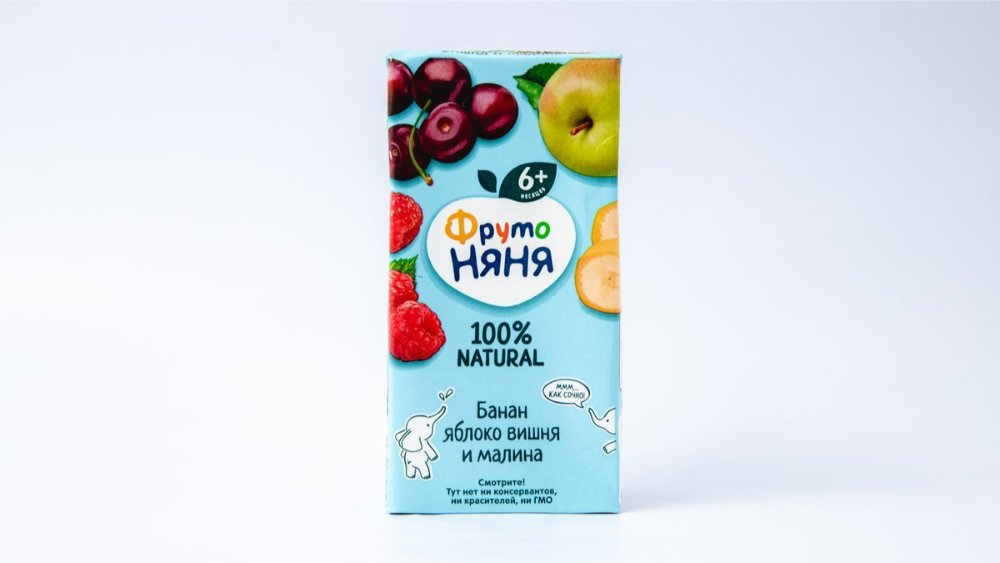 Fruto Nyanya Şirə Banan-Albalı-Moruq 200ml