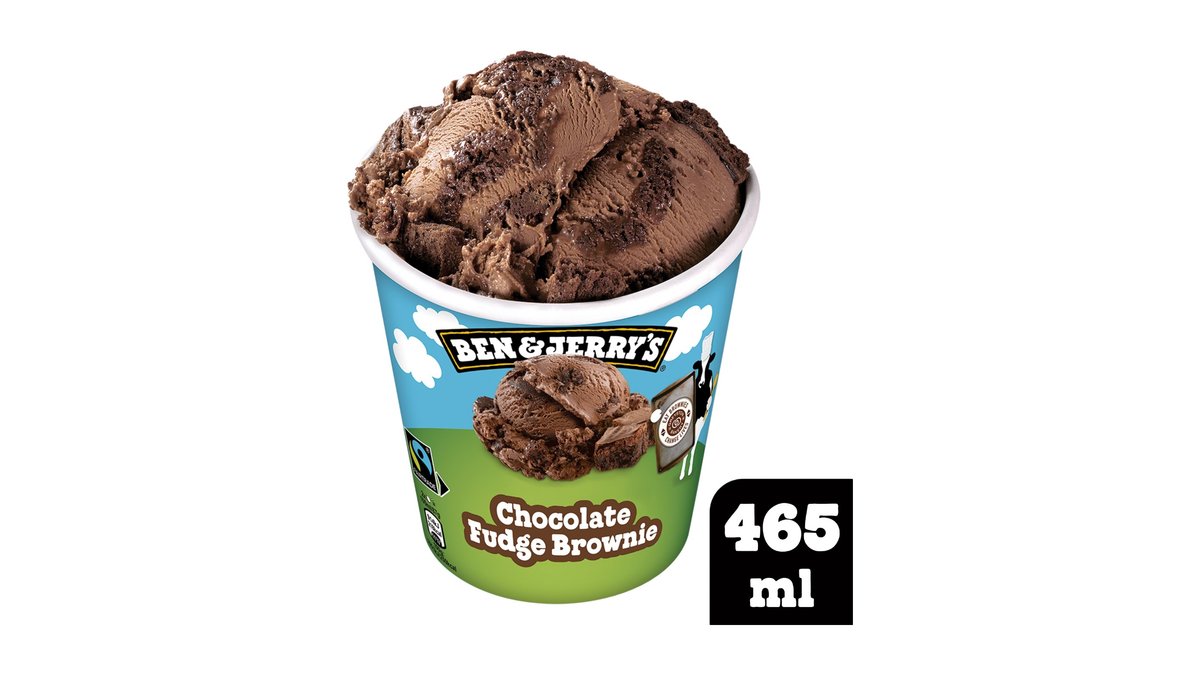 ❄️Chocolate Fudge Brownie, Ben&Jerry's