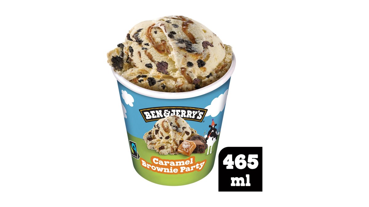 ❄️Caramel Brownie Party, Ben&Jerry's