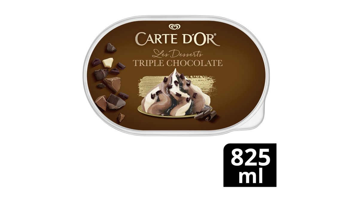 ❄️ Triple Chocolate is, Carte D'or