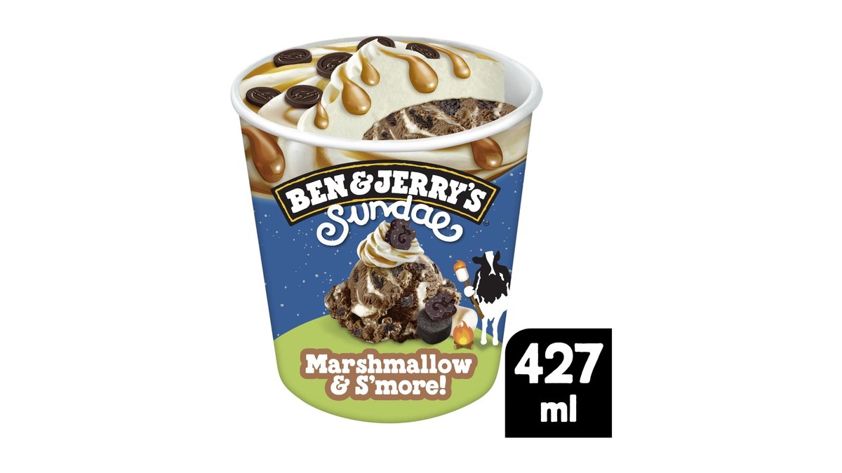 ❄️Marshmallow & S'more!, Ben&Jerry's Sundae