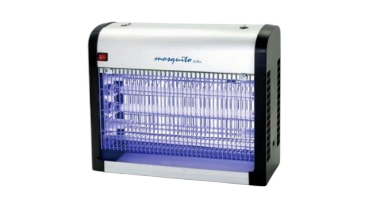 קטלן יתושים Mosquito Killer המותג המקורי (21W) | כולל נורות PHILIPS מקוריות | מנורה נגד יתושים וזבובים | טמבוריה בשפירא 🦟