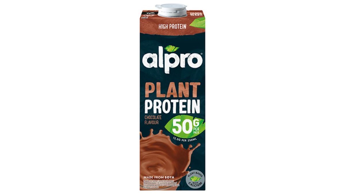 Alpro High protein Sójový nápoj s čokoládovou príchuťou, 1 l