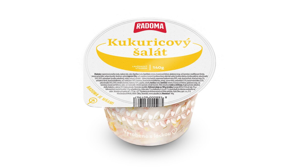 Šalát kukuricový 140g
