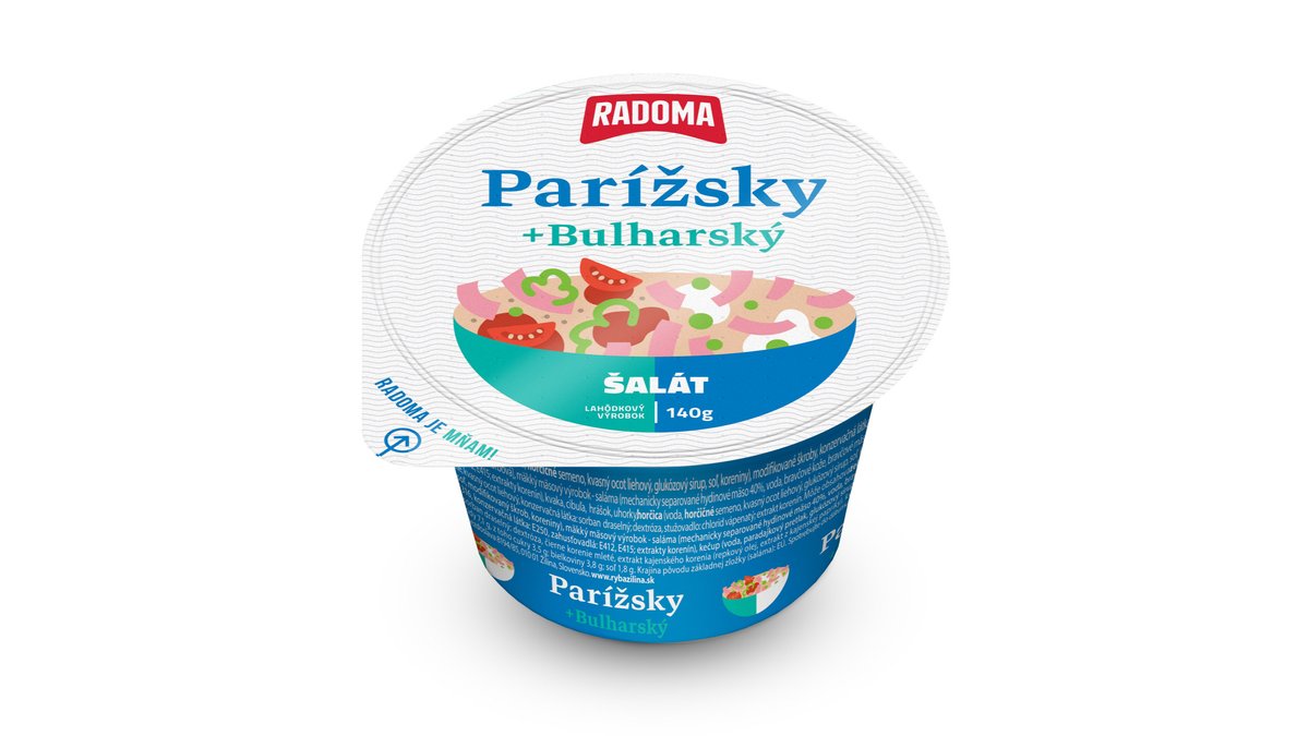 Parížsky a bulharský šalát 140 g