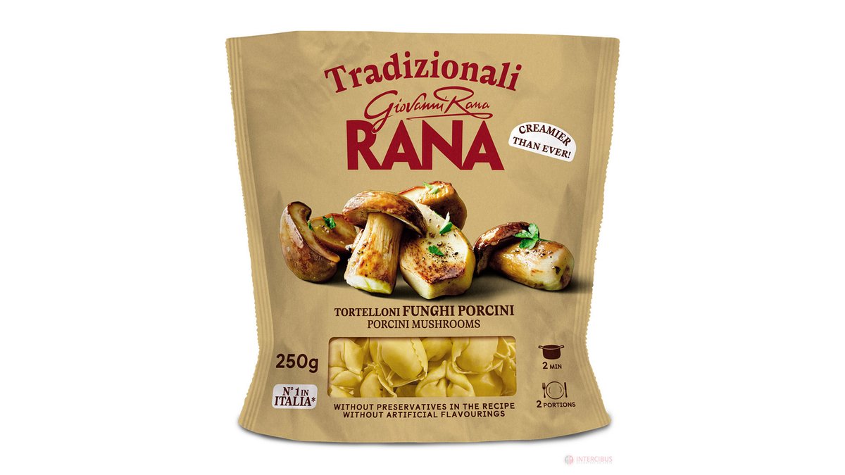 Rana Ravioli čerstvé vaječné cestoviny s hríbovou plnkou 250 g