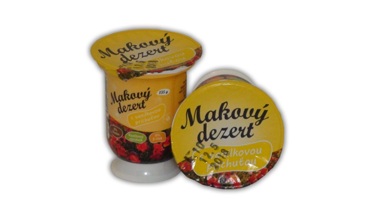 Makový dezert vanilkový 135g