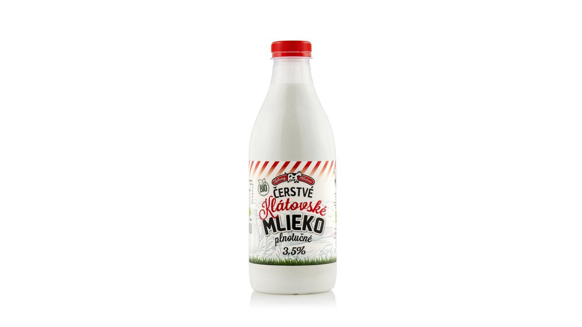 BIO Čerstvé Klátovské mlieko 3,5% 1L