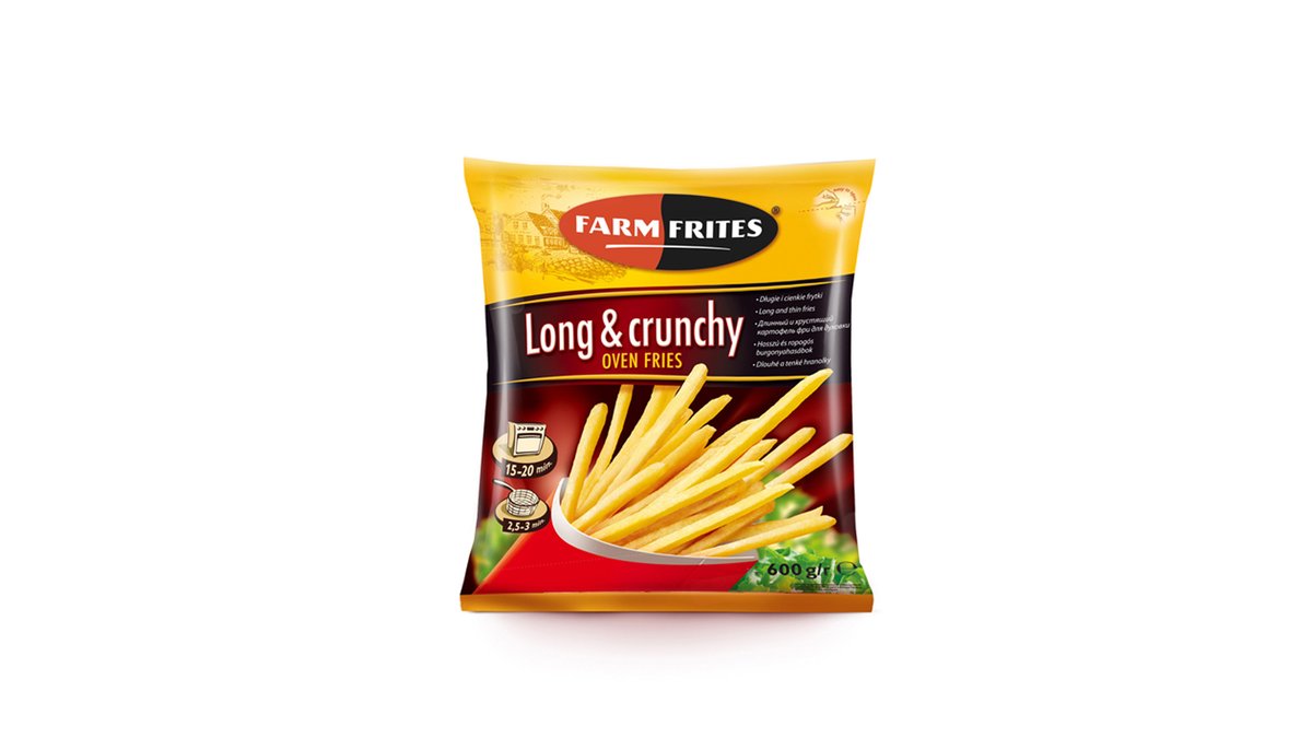 Dlhé a chrumkavé hranolky 600g PPM