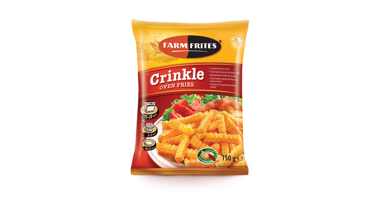 Hranolky vlnky do rúry 750g PPM