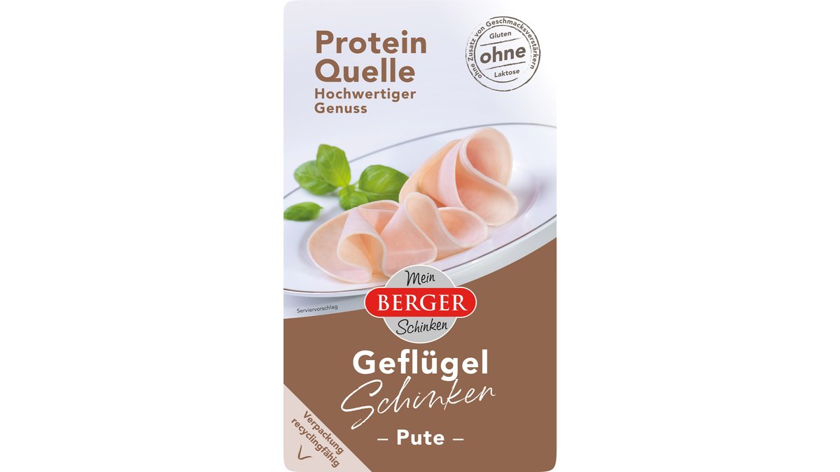 Šunka morčacia 100g BERGER