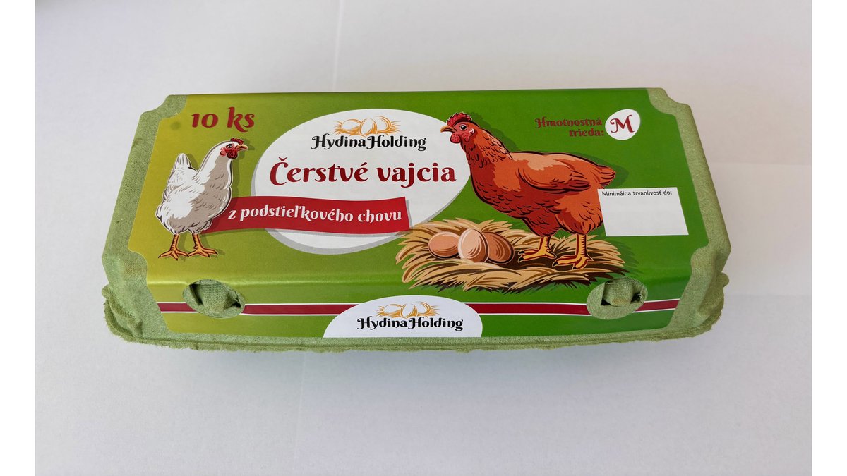Vajcia tatranské M/10ks podstielkový chov
