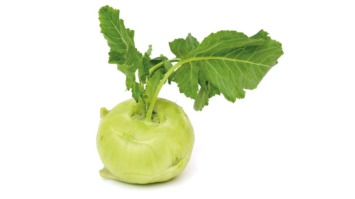 Kaleráb s vňaťou kus