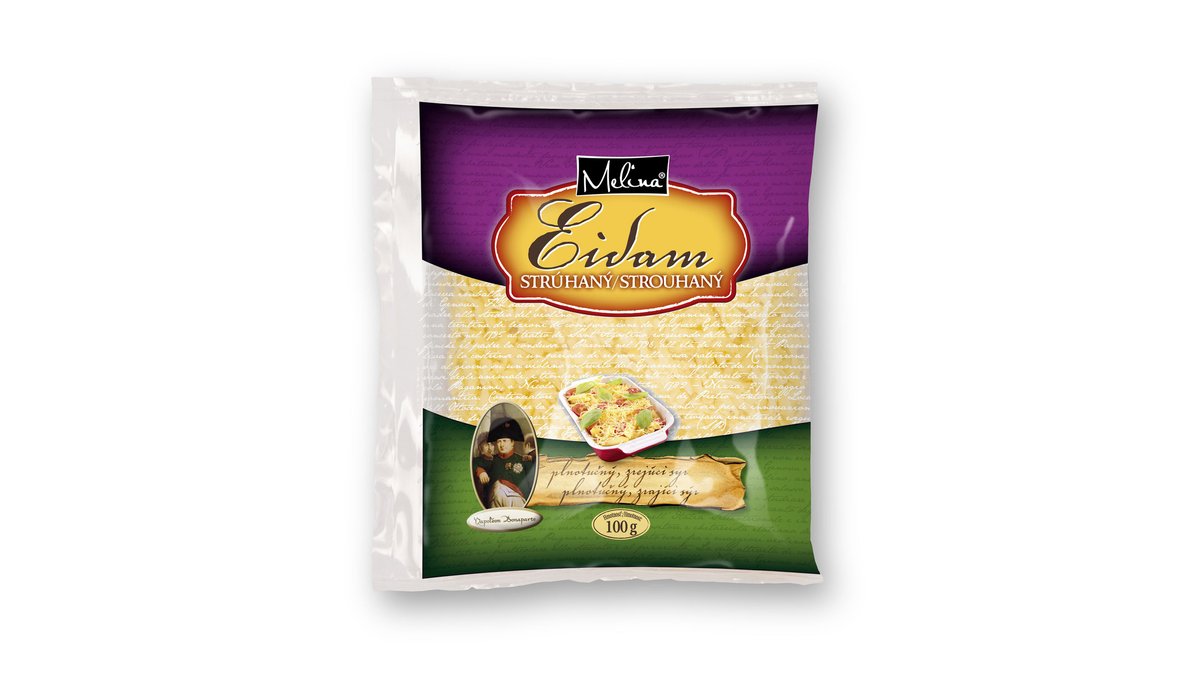 Strúhaný syr eidam 100g