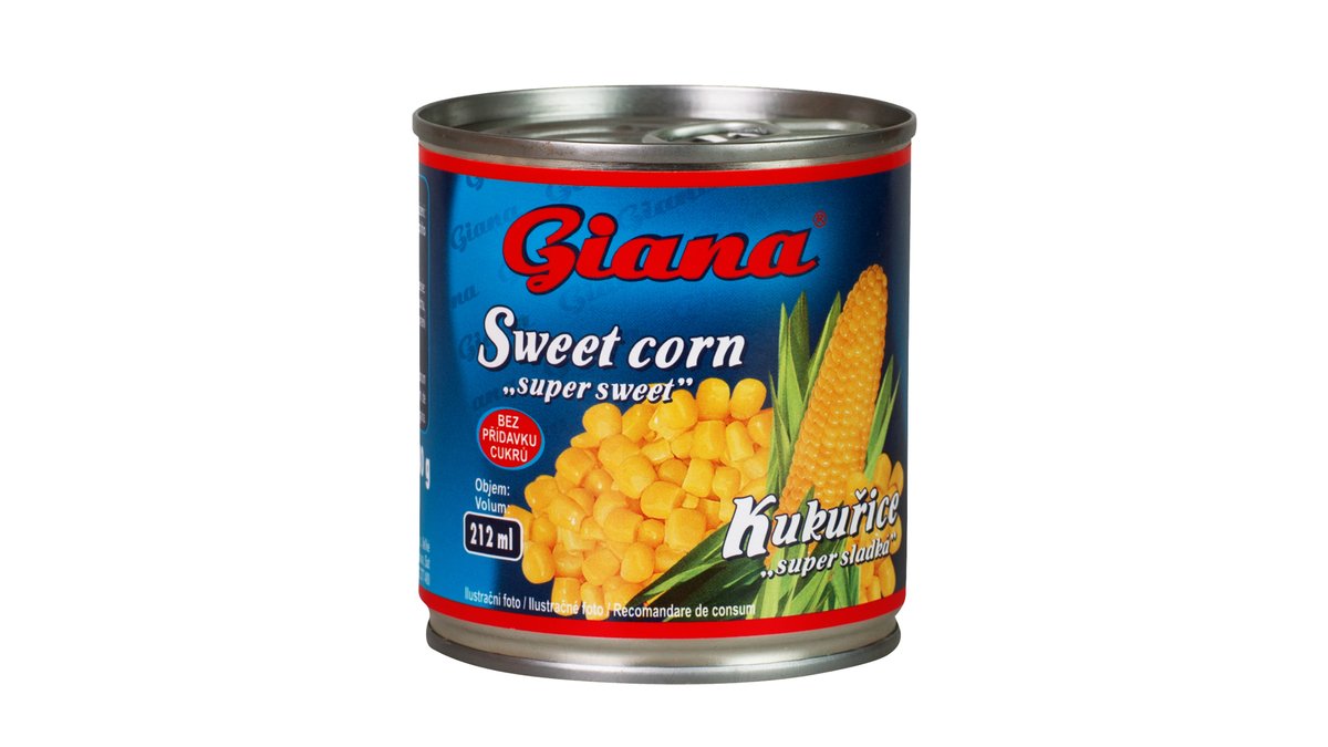 GIANA Kukurica sladká 212ml