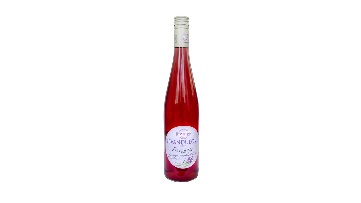 Levanduľové ružové frizzante 0,75 l