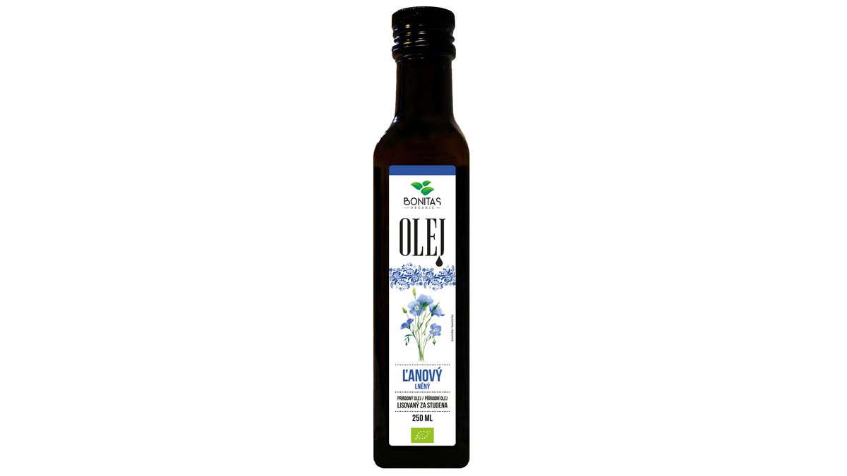 BIO BONITAS Ľanový olej 250ml