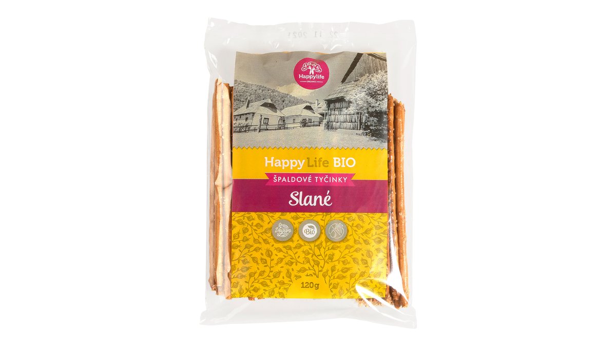 BIO ŠPALDOVÉ TYČINKY Slané 120g