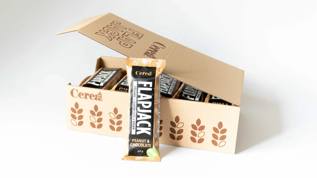 BIO CEREA Flap Jack oriešky a belgická čokoláda 60g