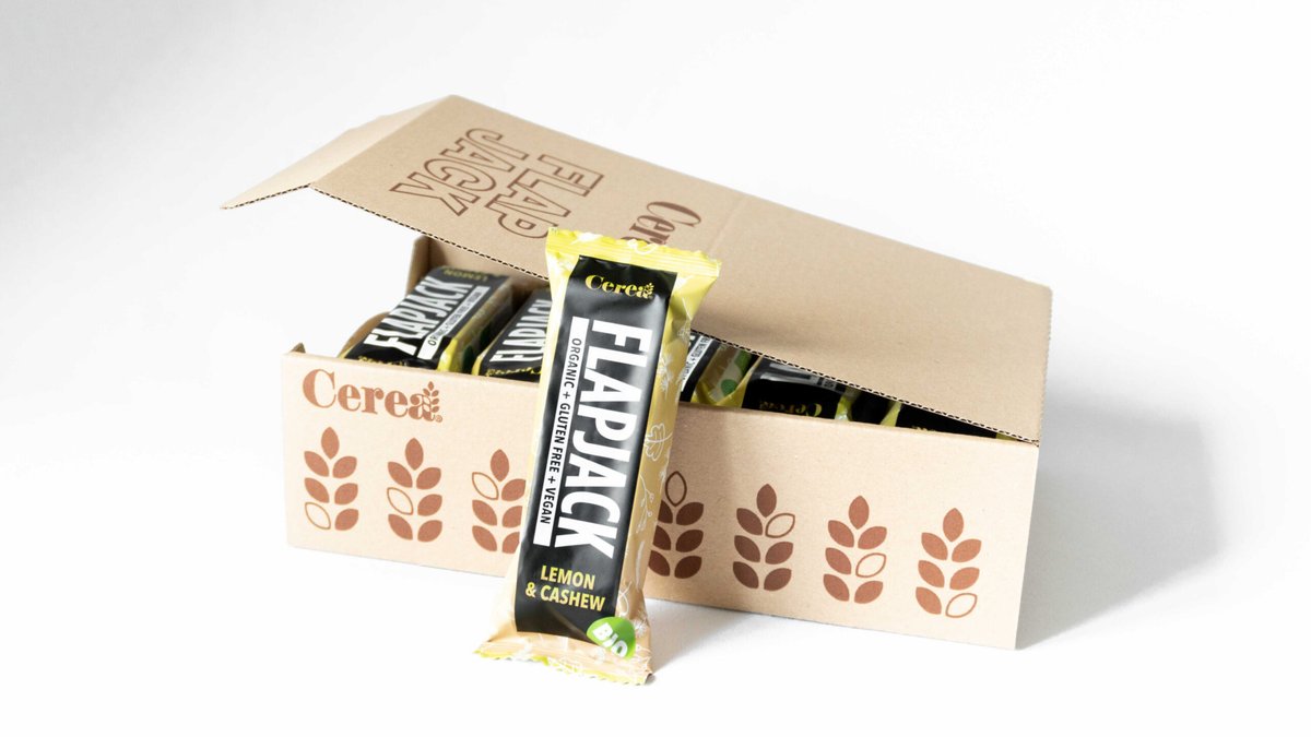 BIO CEREA Flap Jack citrón a kešu 60g