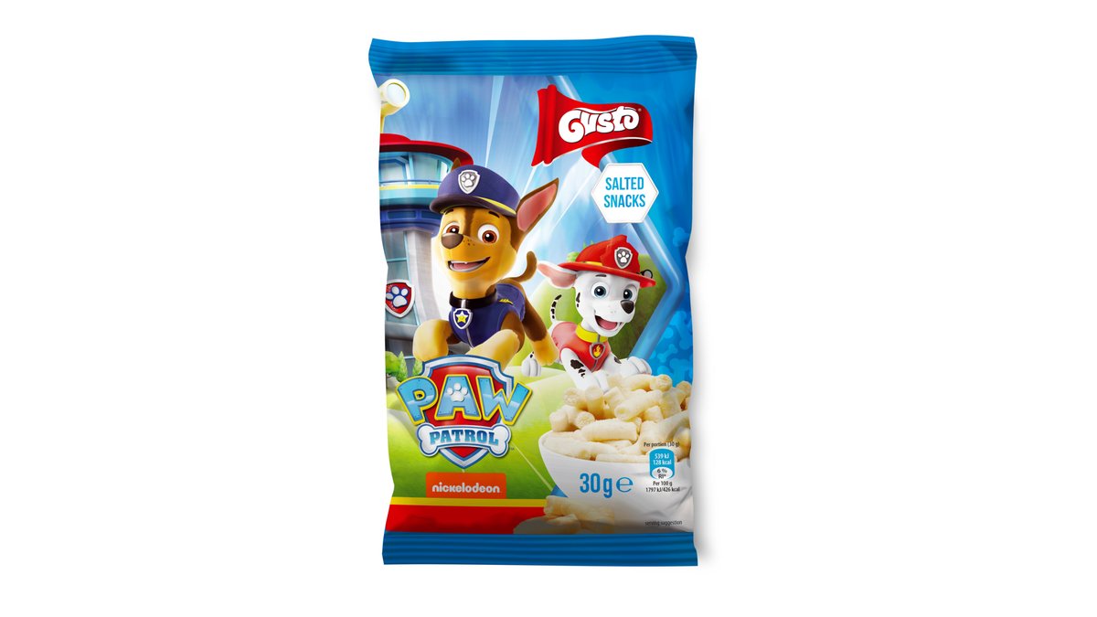 Gusto chrumky PAW PATROL 30g (modrý obal)