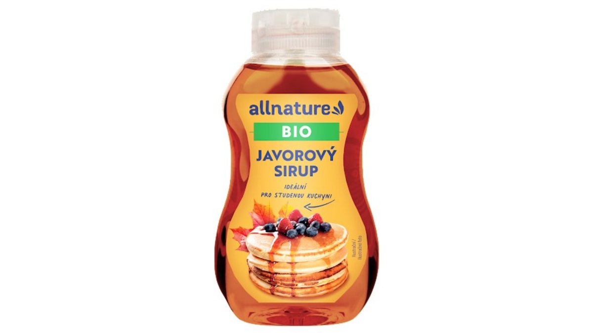 BIO Allnature Javorový sirup 250 ml