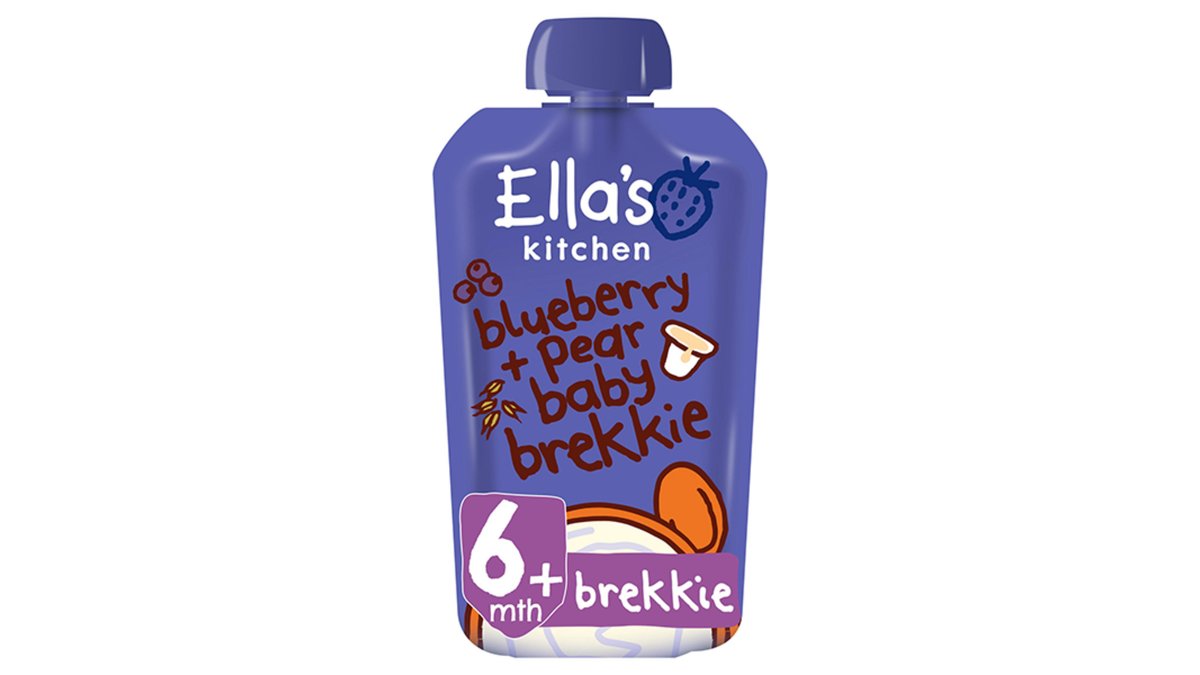 ELLA´S Hruškovo-čučoriedkové baby brekkie 100g