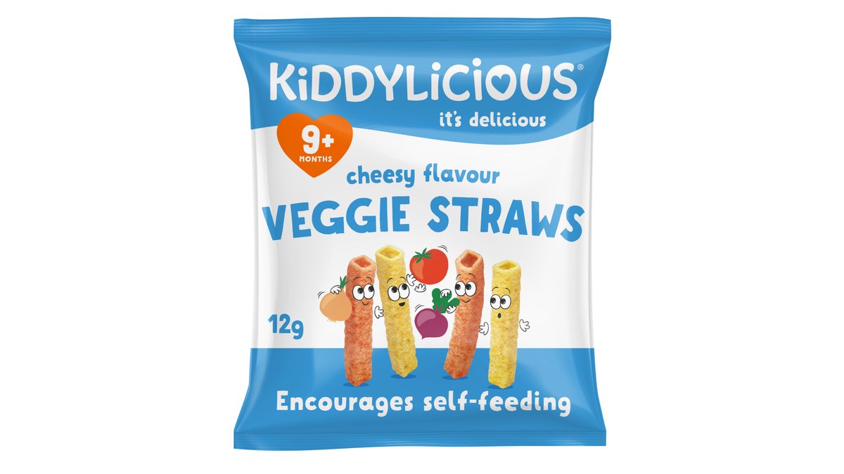 Kiddylicious tyčinky zeleninové so syrovou príchuťou (12g)