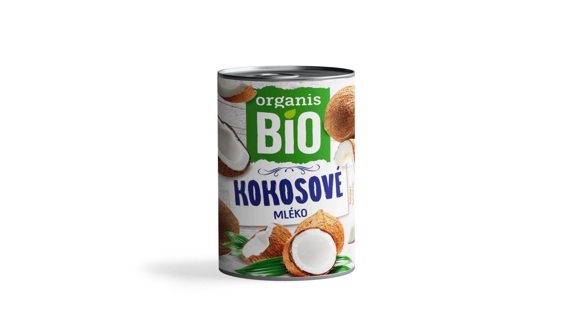 BIO Organis kokosové mlieko 400 ml