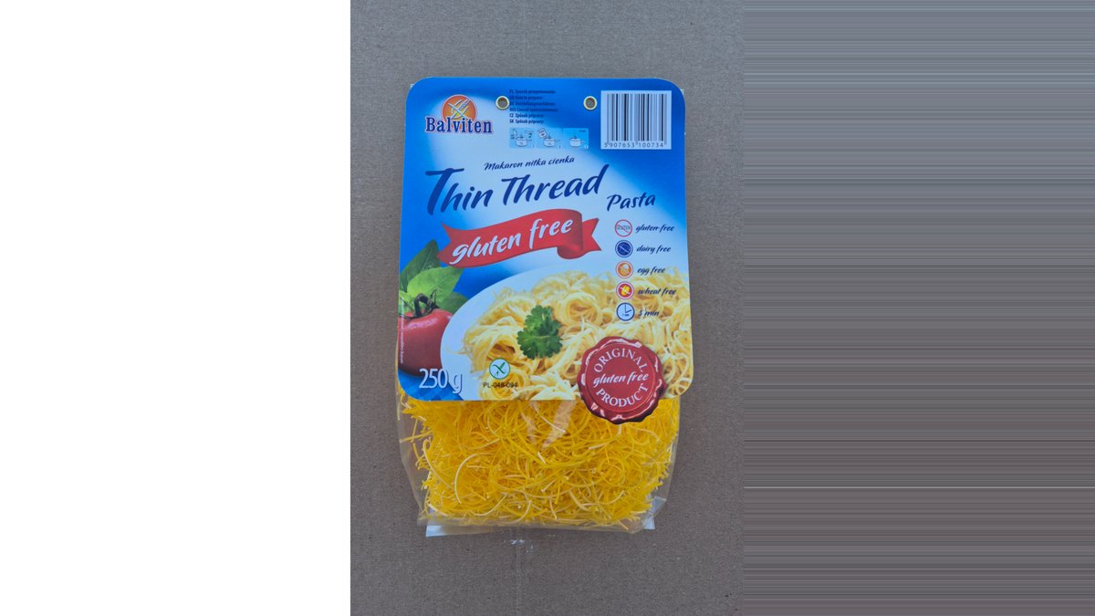 BALVITEN Cestoviny niťovky tenké bezglut. 250g