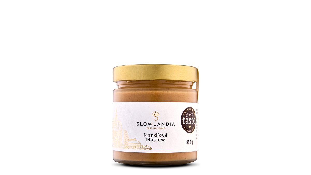 SLOWLANDIA Mandľové Maslow 350g