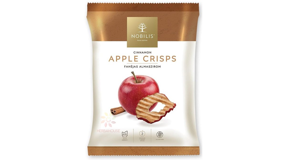 NOBILIS Jablkové chipsy so škoricou 25g