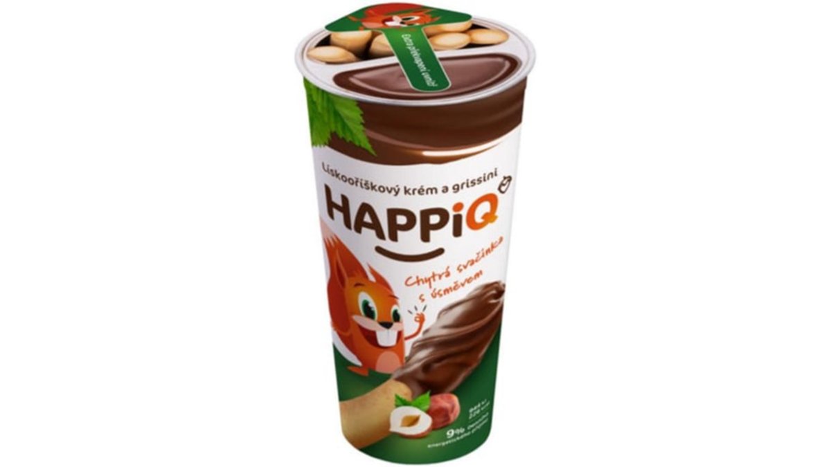REAL MEAL HAPPIQ lieskoorieš.krém s tyčinkami 45g