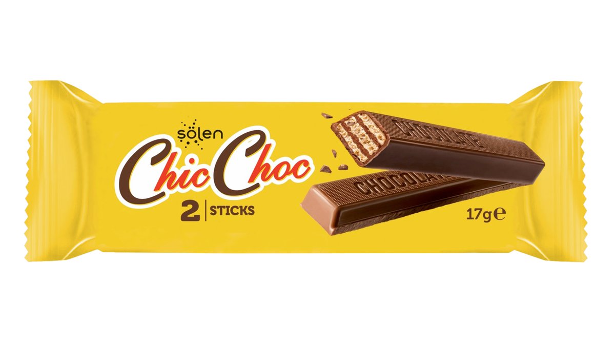 Chic choc oblátky kakaový krém 17g