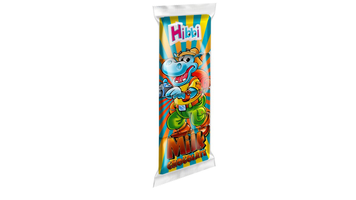 Hibbi Mliečna čokoláda 4x15g