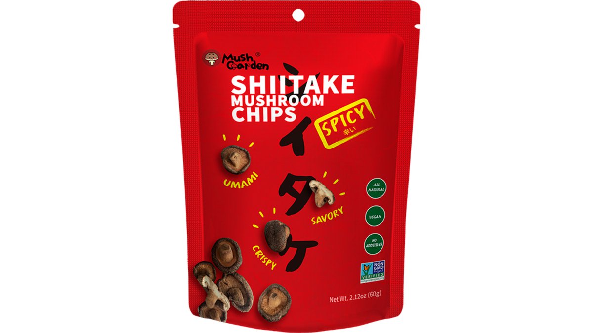 SHIITAKE chips CHILLI 60g