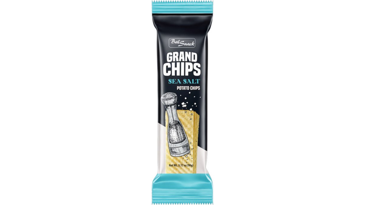 GRAND CHIPS morská soľ 90g US