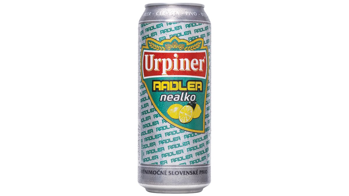 URPINER Pivo Radler Nealko 0,5l pl. Z