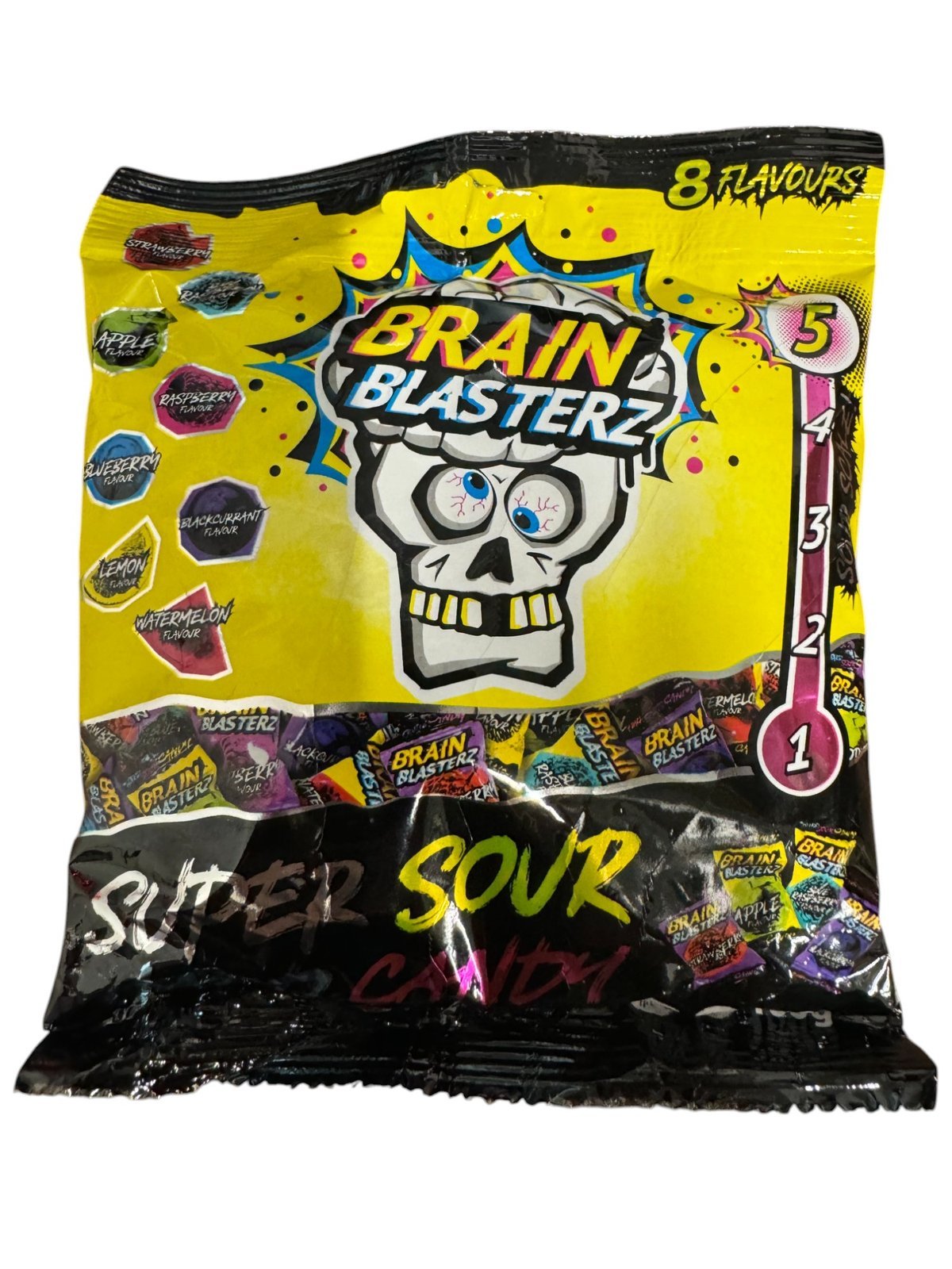 BRAIN BLASTERZ Super kyslé cukríky