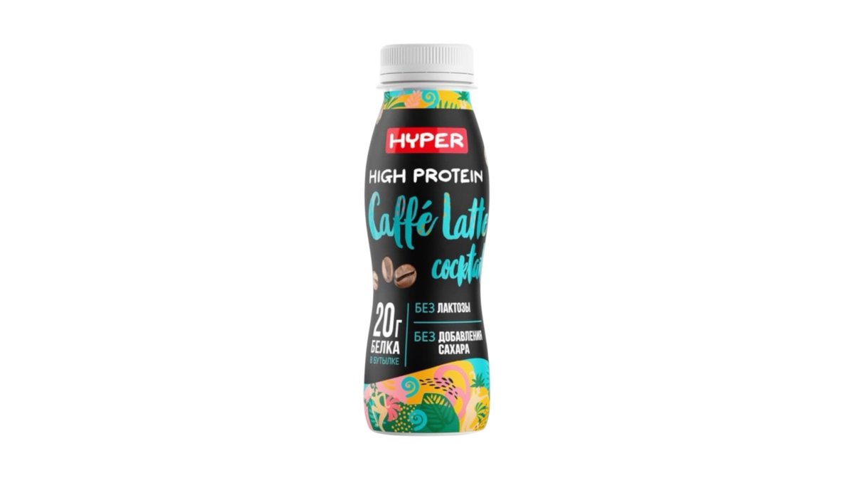Молочный коктейль hyper безлакт кофе 0,4% 250гр