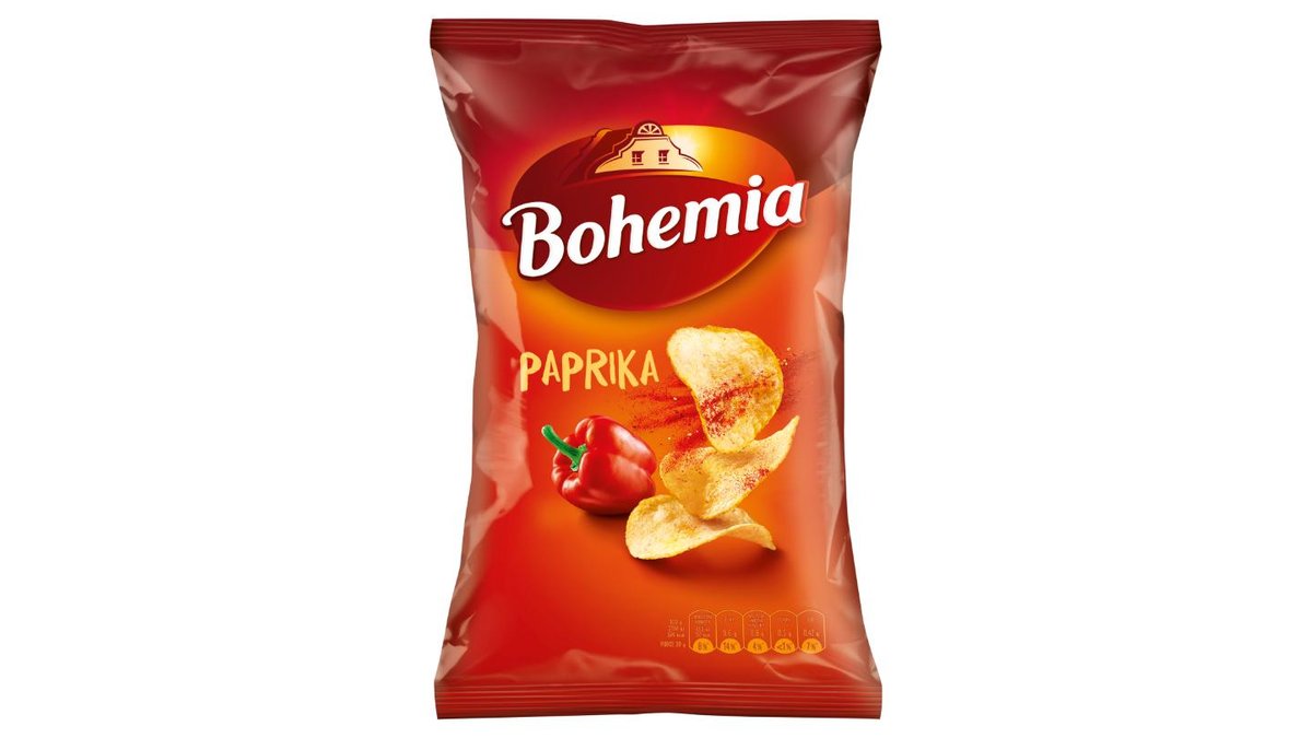 Bohemia Chips paprika 130g