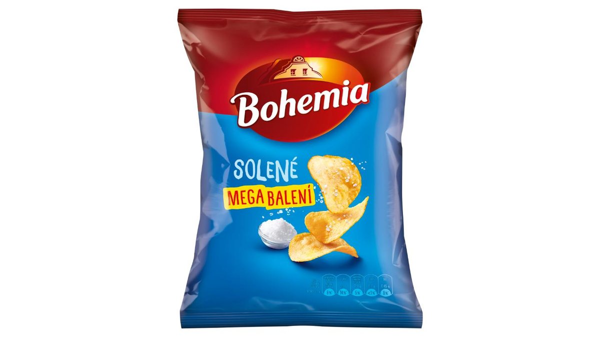 Bohemia Chips solené 200g