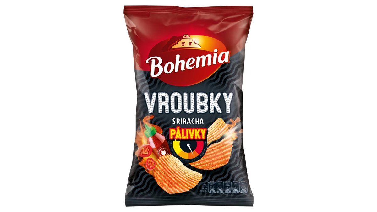 BOHEMIA VROUBKY PÁLIVKY SRIRACHA 120 G