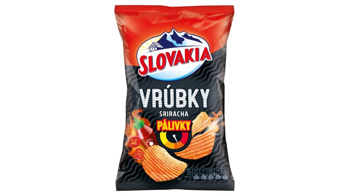 Slovakia Vrúbky pálivky sriracha 120 g