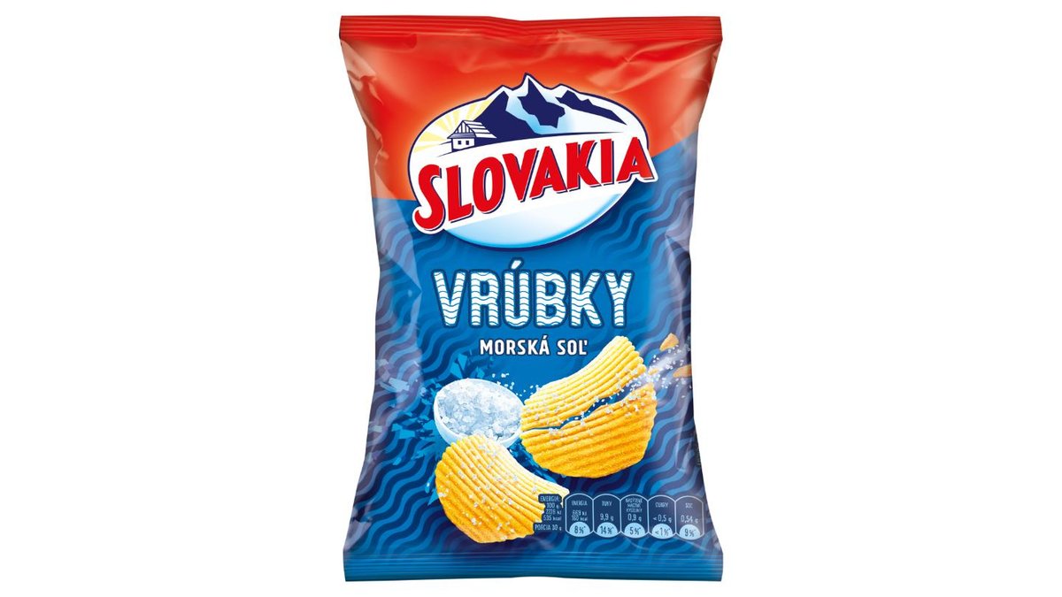 Slovakia Vrúbky morská soľ 55 g