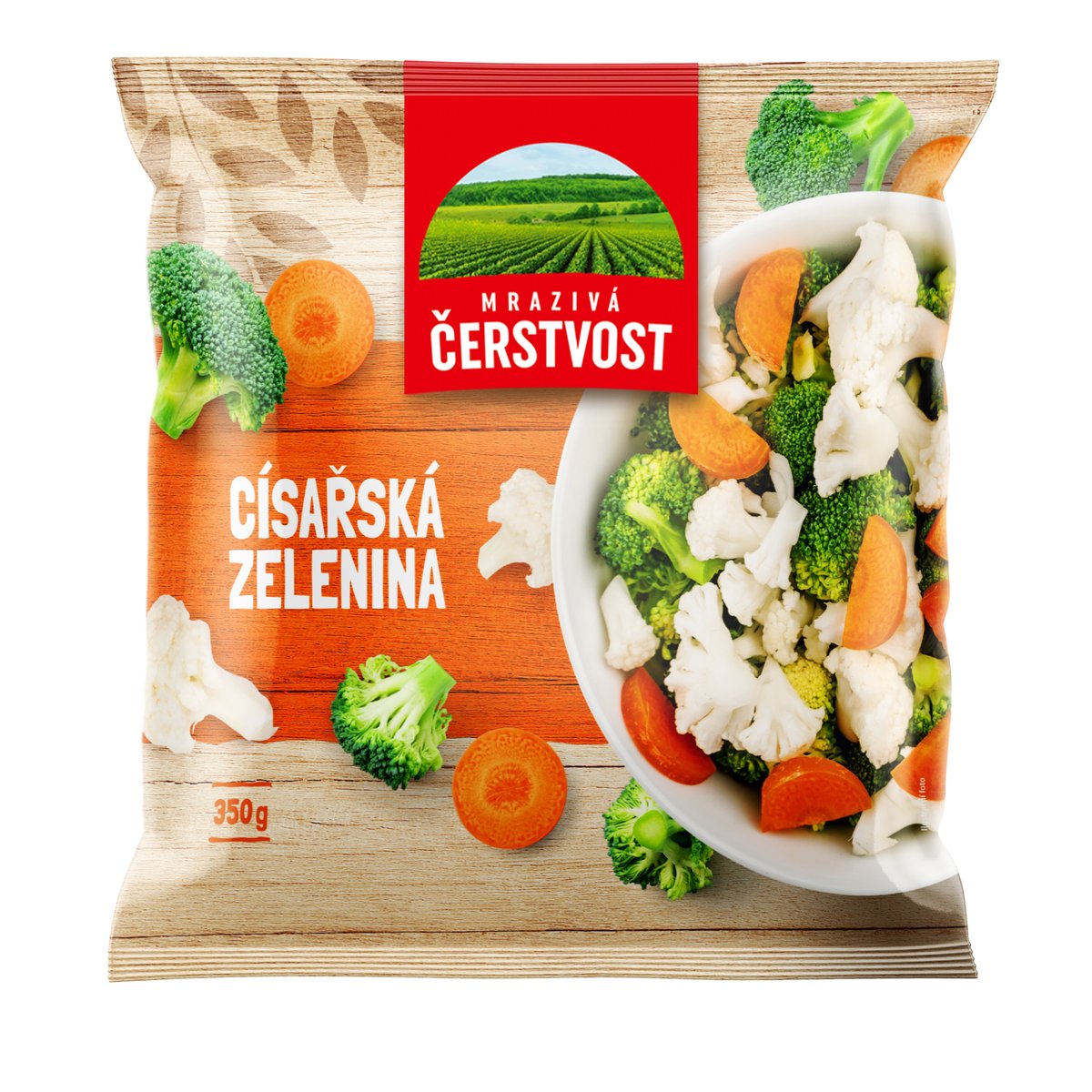 Zelenina císařská mražená
