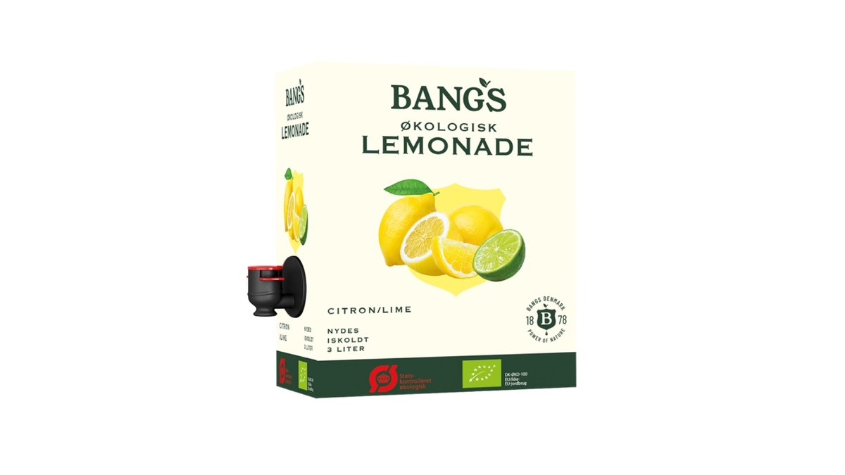 Bangs lemonade citron 3 l øko 3000 ml